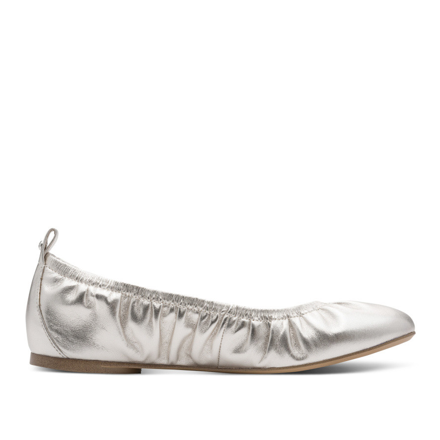 detail Dámské baleríny TAMARIS 22136-46-957 stříbrná S6