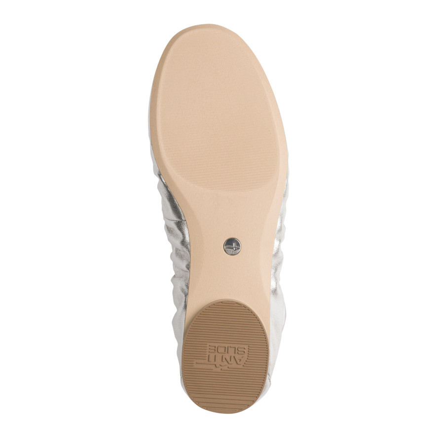 detail Dámské baleríny TAMARIS 22136-46-957 stříbrná S6