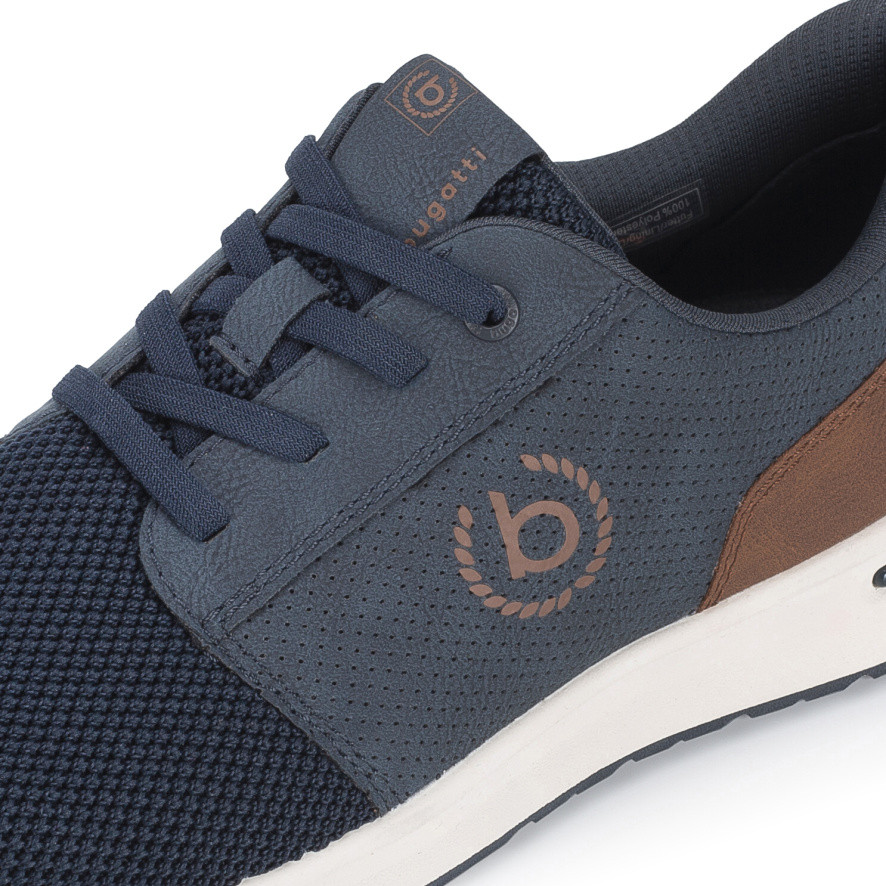 detail Pánské polobotky BUGATTI 321-AWP02-6950-4163 modrá S6