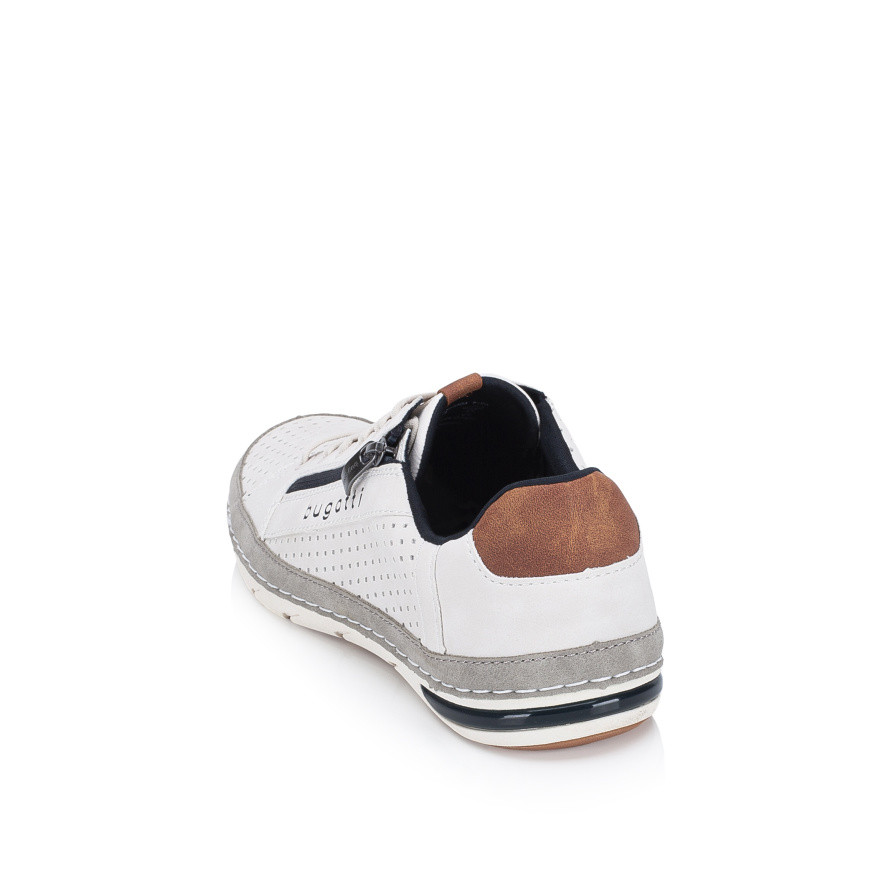 detail Pánské polobotky BUGATTI 321-ASG05-5400-2100 bílá S6