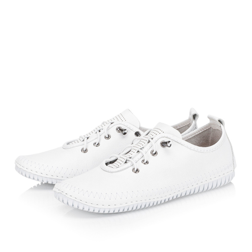 detail Dámské polobotky IBERIUS 032-1654 bílá S6