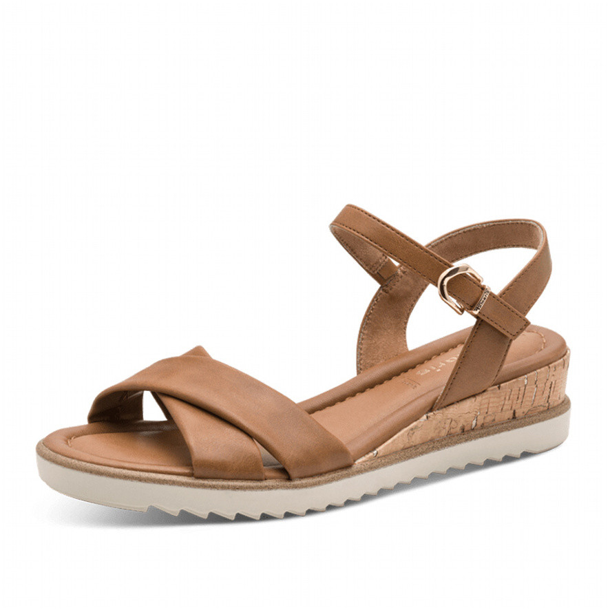 detail Dámské sandály TAMARIS 28106-42-305 hnědá S6