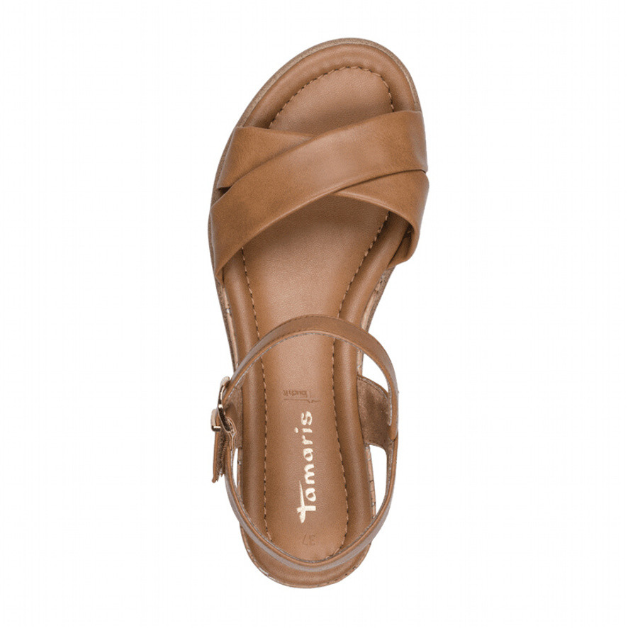 detail Dámské sandály TAMARIS 28106-42-305 hnědá S6