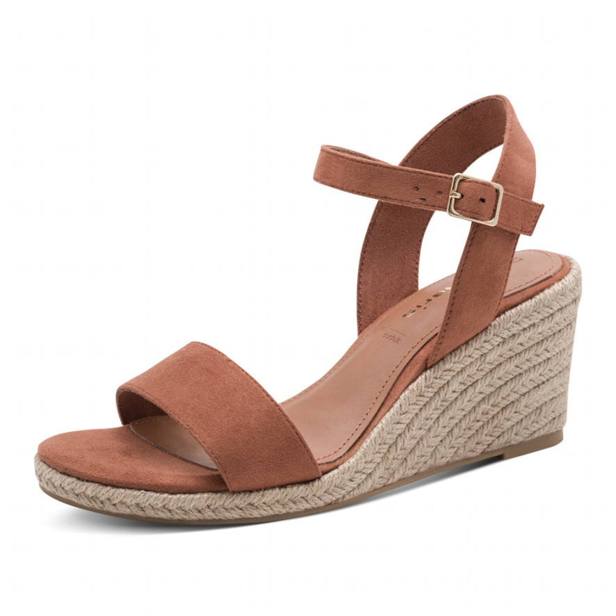 detail Dámské sandály TAMARIS 28300-42-305 hnědá S6