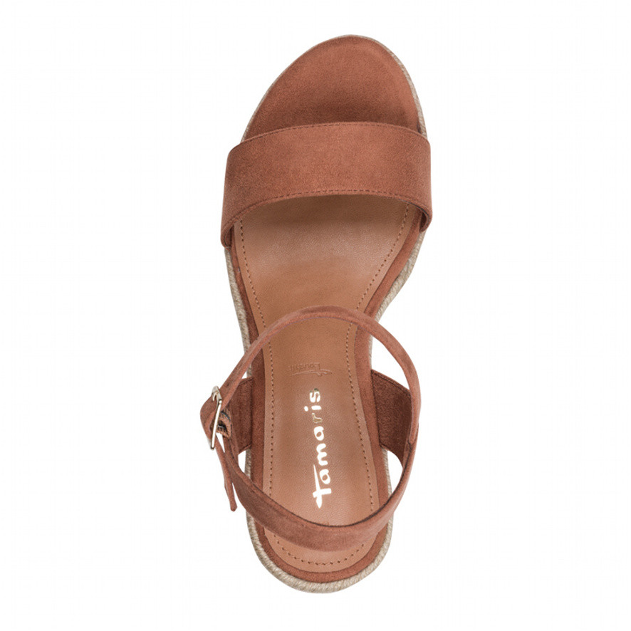 detail Dámské sandály TAMARIS 28300-42-305 hnědá S6