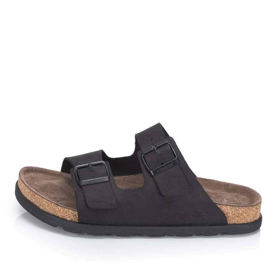 detail Pánské nazouváky RIEKER 21190-00   BLACK   F/S6