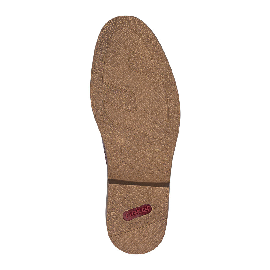 detail Pánské mokasíny RIEKER 13469-24 hnědá S6