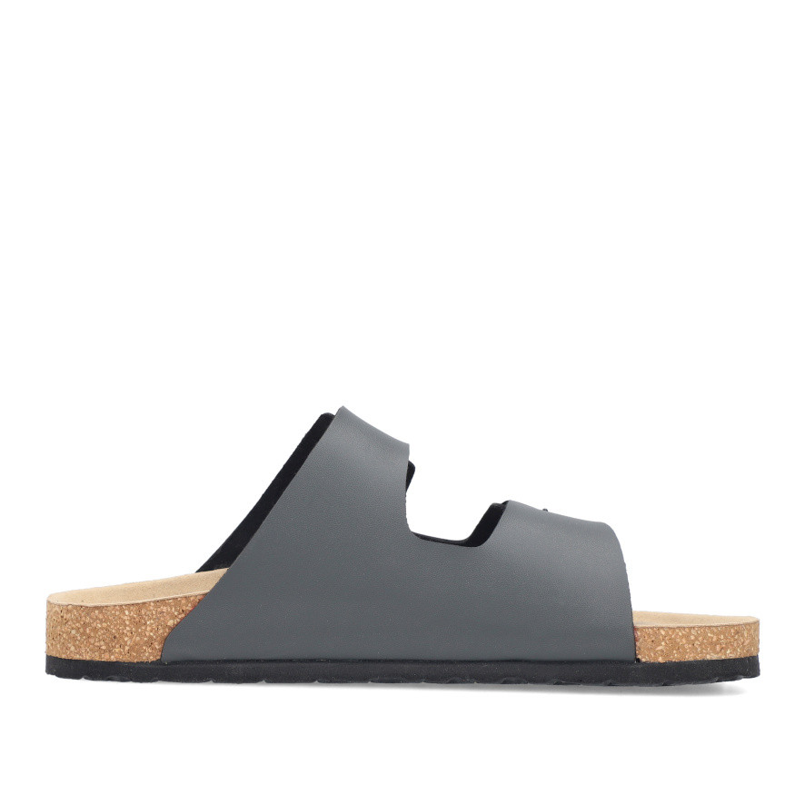 detail Pánské nazouváky RIEKER 22190-45 šedá S6