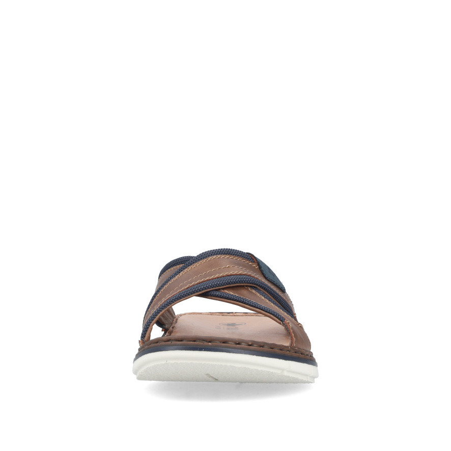 detail Pánské nazouváky RIEKER 25182-14 hnědá S6