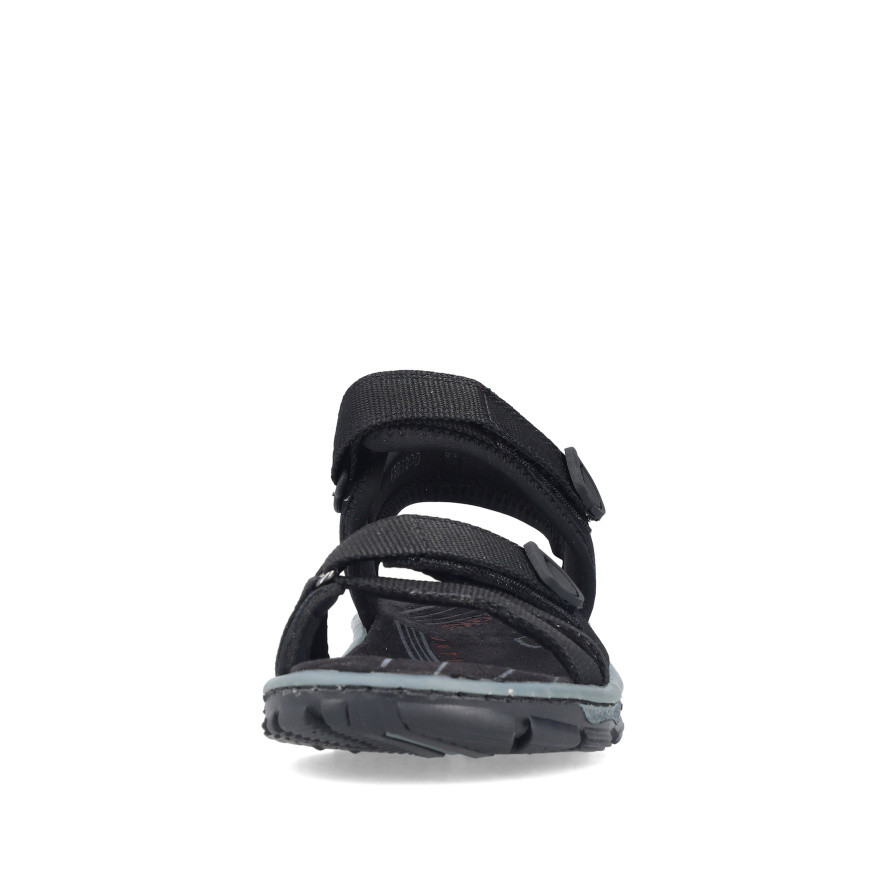 detail Dámské sandály RIEKER 68852-00 černá S6