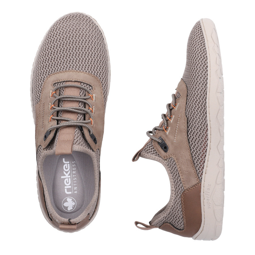 detail Pánské tenisky RIEKER 08365-64 béžová S6