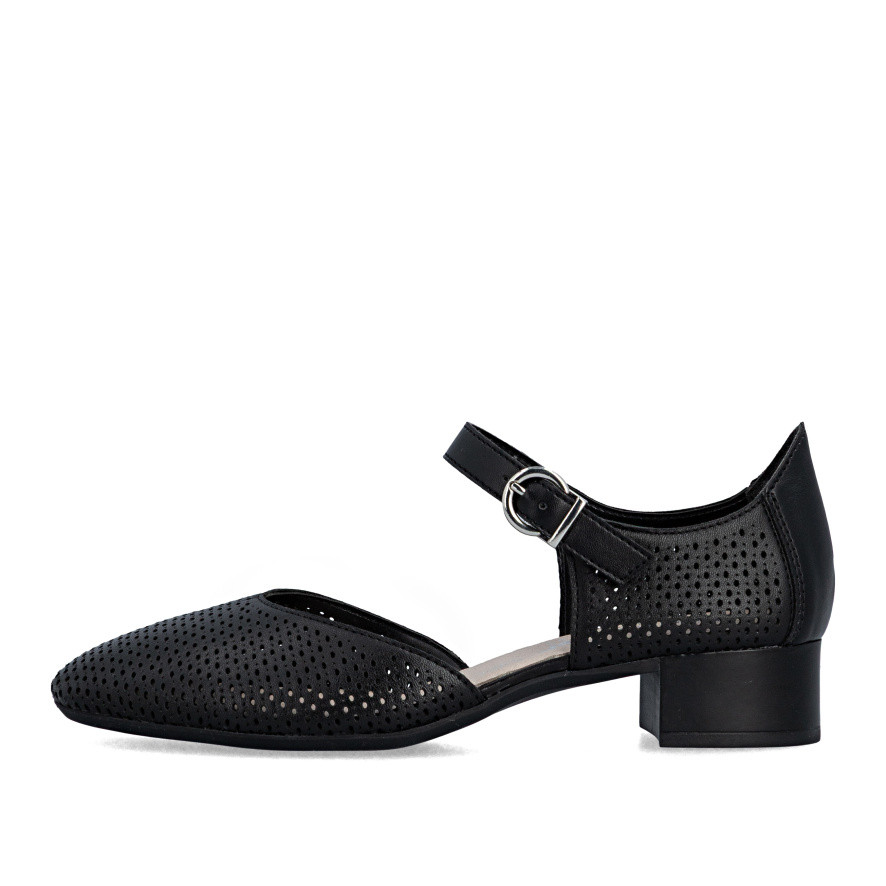 detail Dámské lodičky RIEKER 43460-00 černá S6