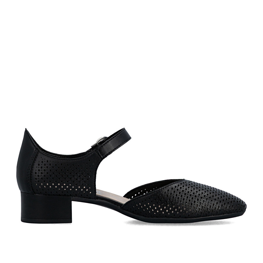 detail Dámské lodičky RIEKER 43460-00 černá S6