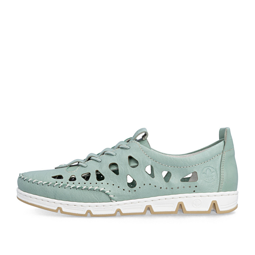 detail Dámské tenisky RIEKER 49956-52 zelená S6