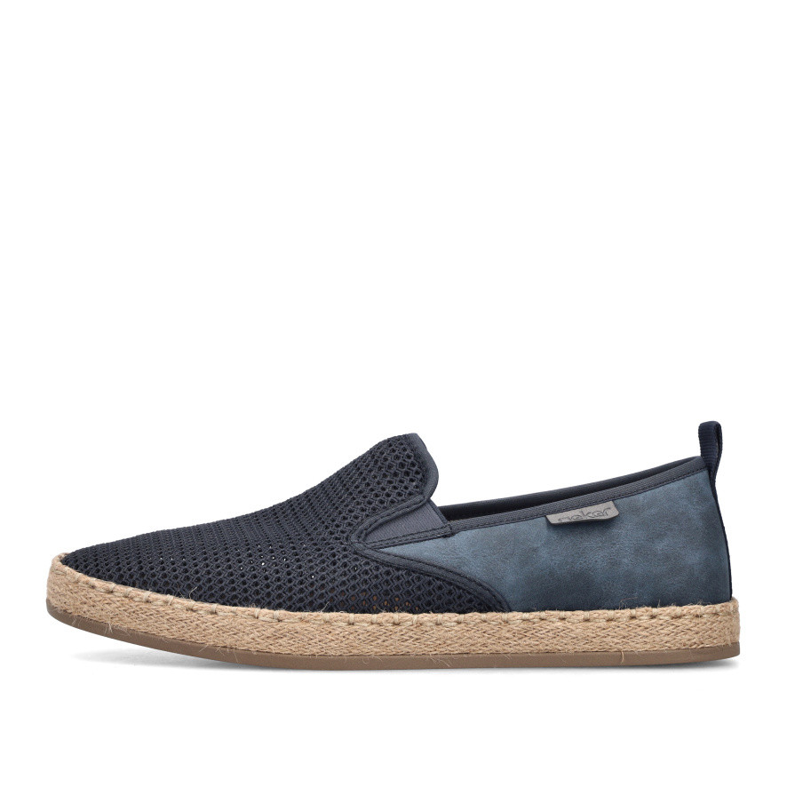 detail Pánské mokasíny RIEKER B2661-14 modrá S6