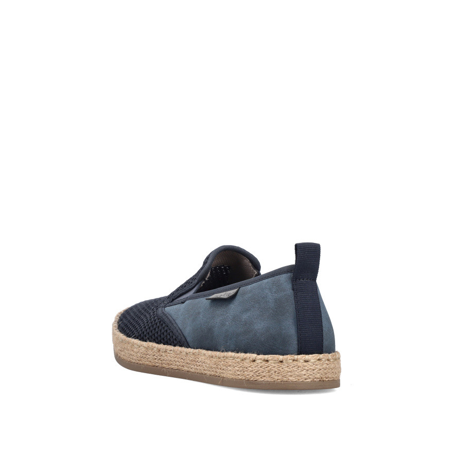 detail Pánské mokasíny RIEKER B2661-14 modrá S6