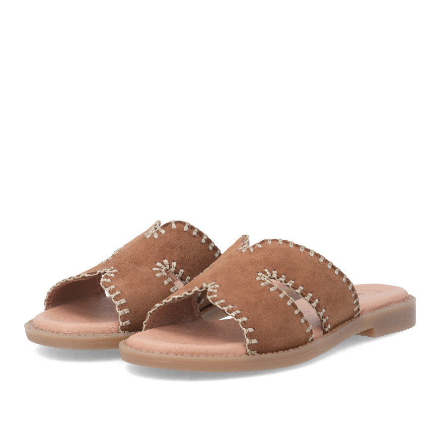 detail Dámské nazouváky REMONTE D3645-22 hnědá S6