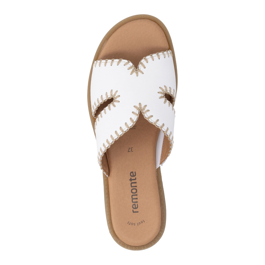 detail Dámské nazouváky REMONTE D3645-80 bílá S6