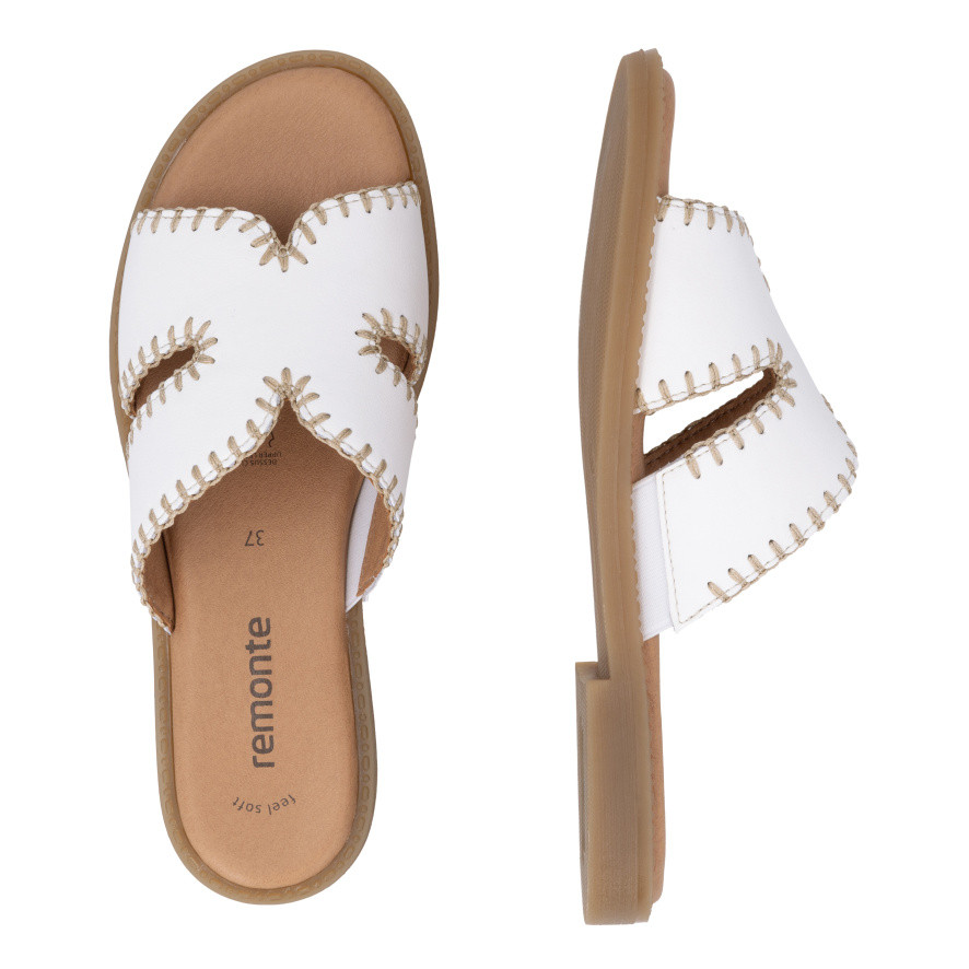 detail Dámské nazouváky REMONTE D3645-80 bílá S6