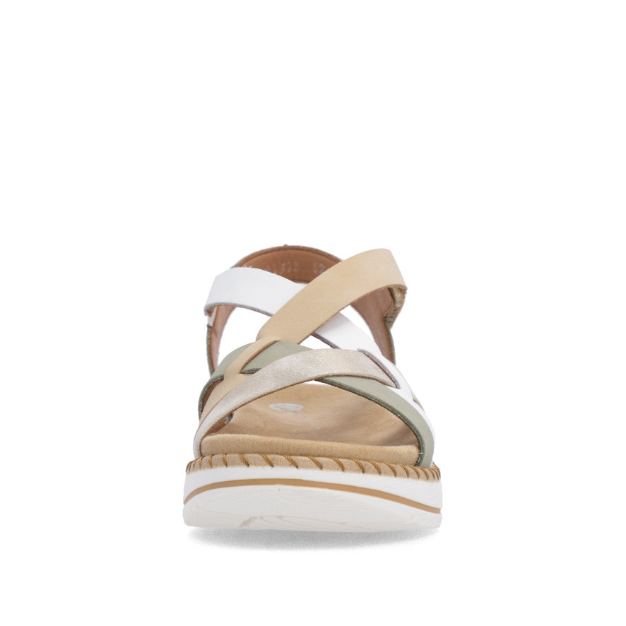 detail Dámské sandály REMONTE D3J53-52 zelená S6