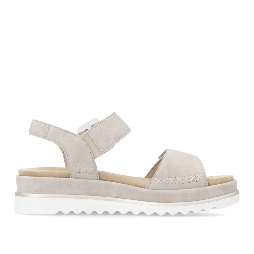 detail Dámské sandály REMONTE D3P53-62 béžová S6