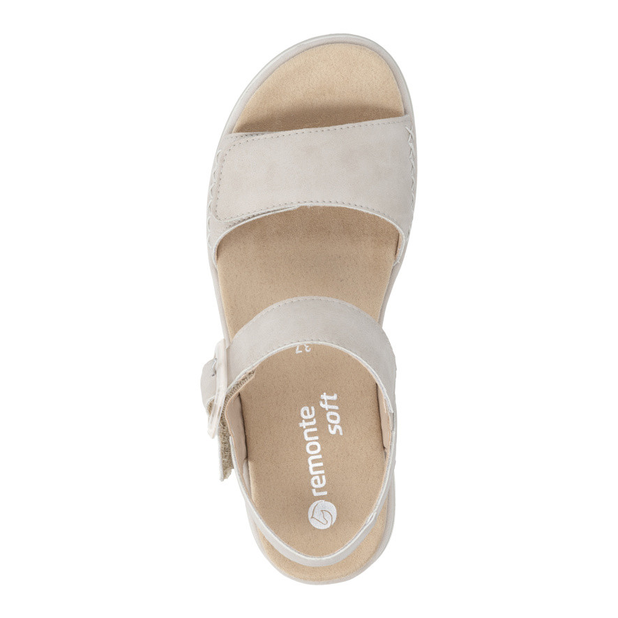 detail Dámské sandály REMONTE D3P53-62 béžová S6