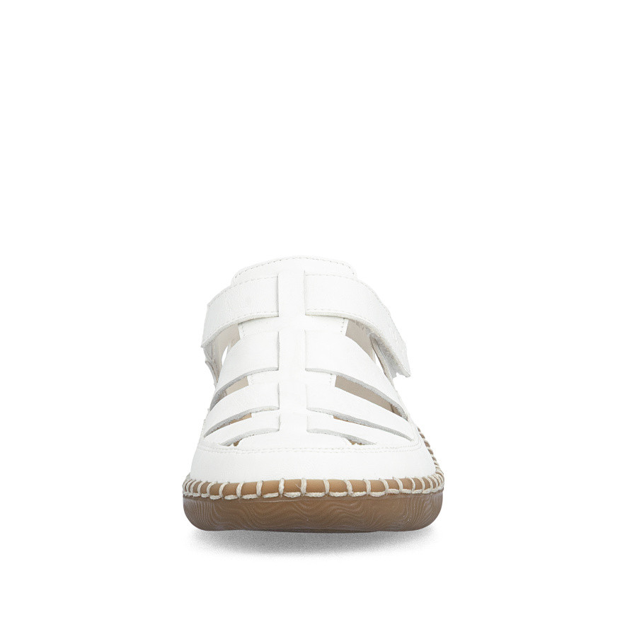 detail Dámské sandály RIEKER N2453-80 bílá S6