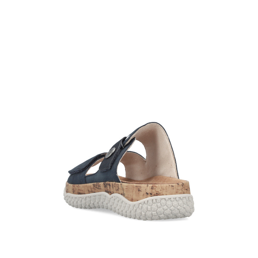 detail Dámské nazouváky RIEKER V0300-14 modrá S6