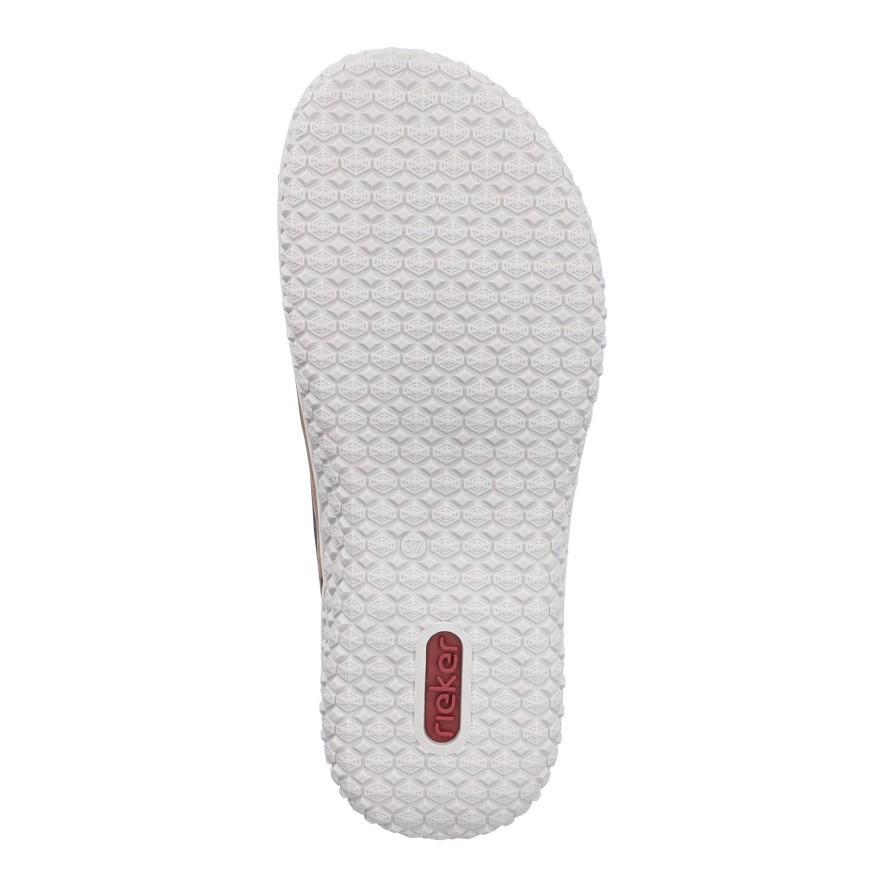 detail Dámské nazouváky RIEKER V0300-14 modrá S6