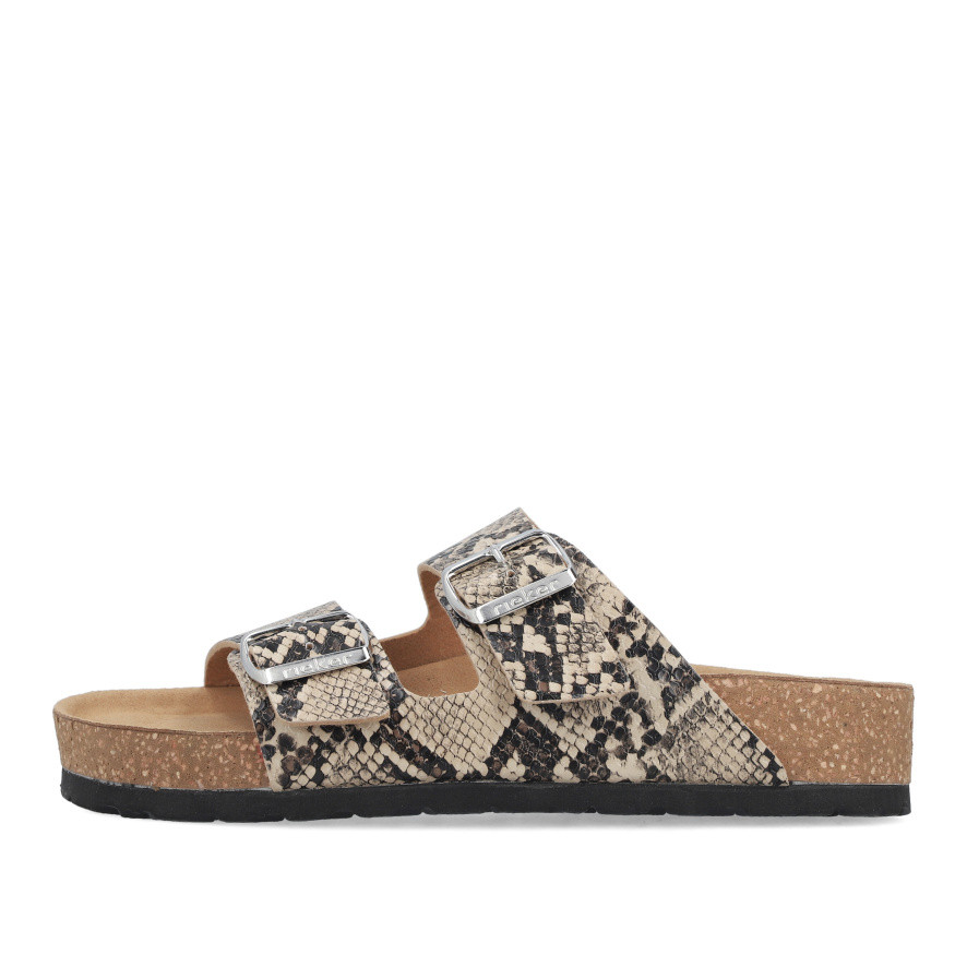 detail Dámské nazouváky RIEKER V6391-20 béžová S6