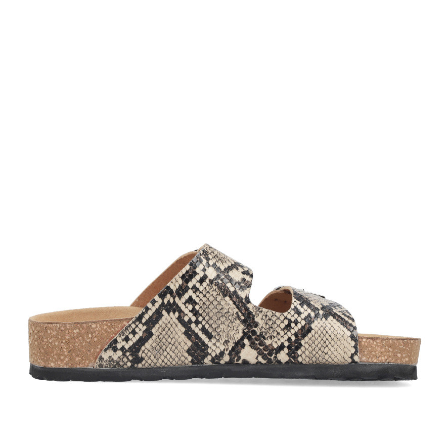 detail Dámské nazouváky RIEKER V6391-20 béžová S6