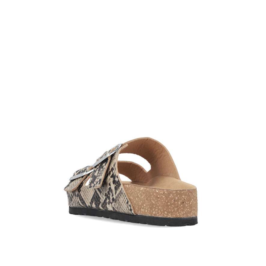 detail Dámské nazouváky RIEKER V6391-20 béžová S6