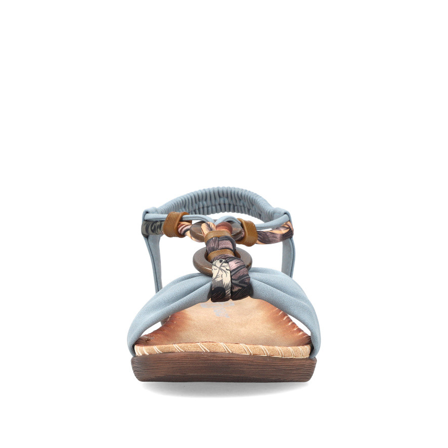 detail Dámské sandály RIEKER V7568-14 modrá S6