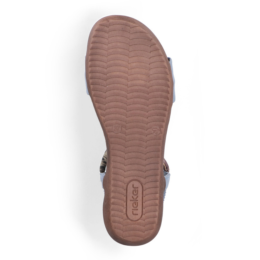 detail Dámské sandály RIEKER V7568-14 modrá S6