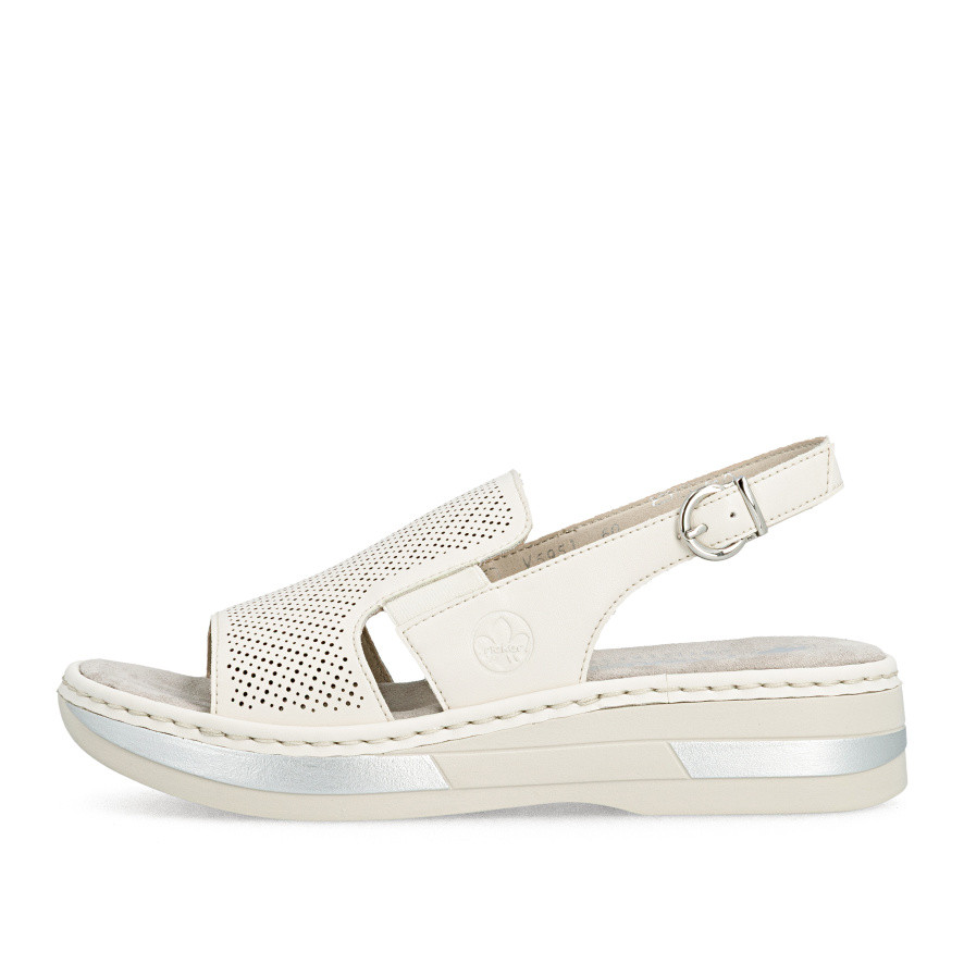 detail Dámské sandály RIEKER V5951-60 béžová S6