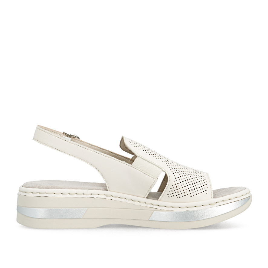 detail Dámské sandály RIEKER V5951-60 béžová S6