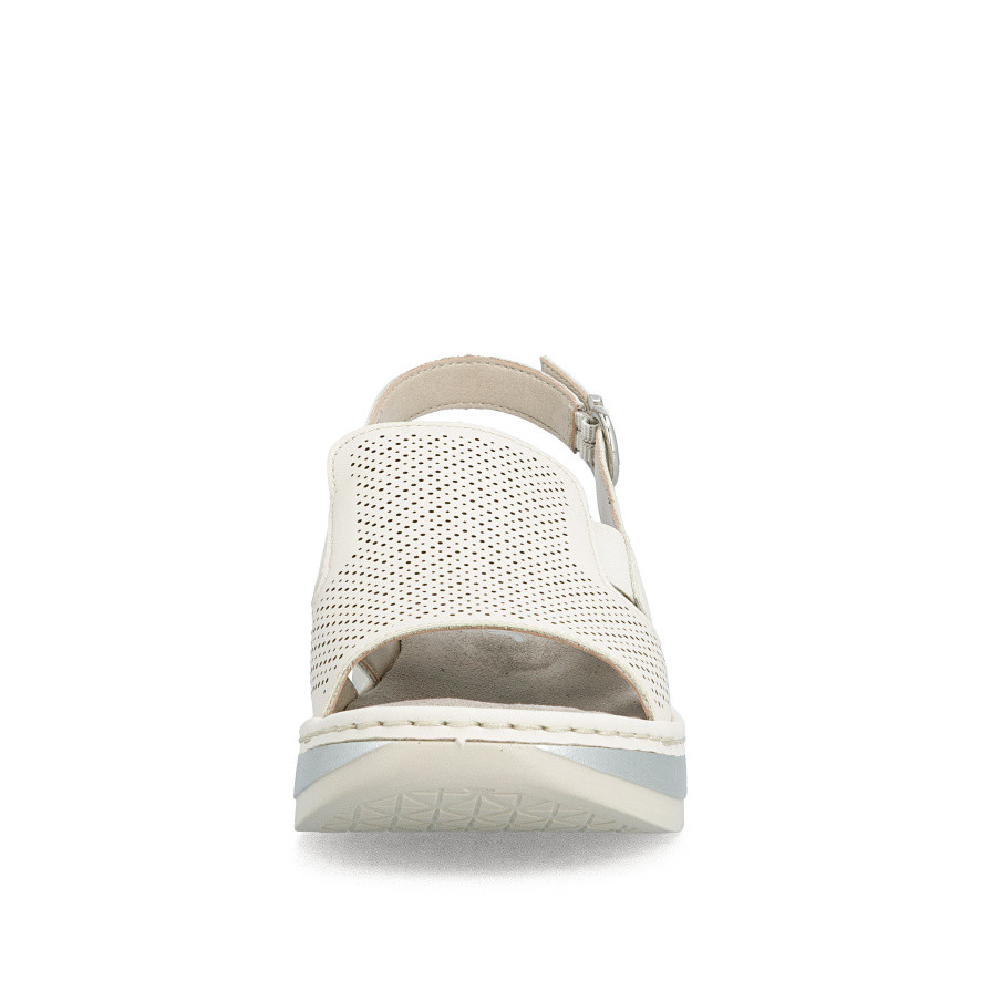 detail Dámské sandály RIEKER V5951-60 béžová S6