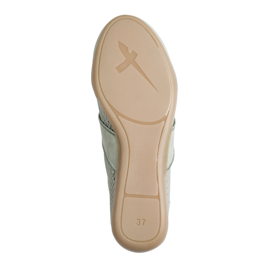 detail Dámské tenisky TAMARIS 23608-46-771 zelená S6