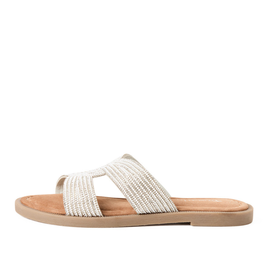 detail Dámské nazouváky TAMARIS 27113-42-9A9 stříbrná S6