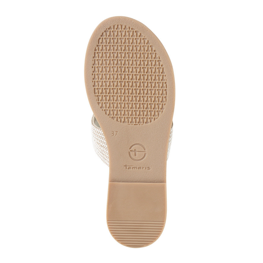 detail Dámské nazouváky TAMARIS 27113-42-9A9 stříbrná S6