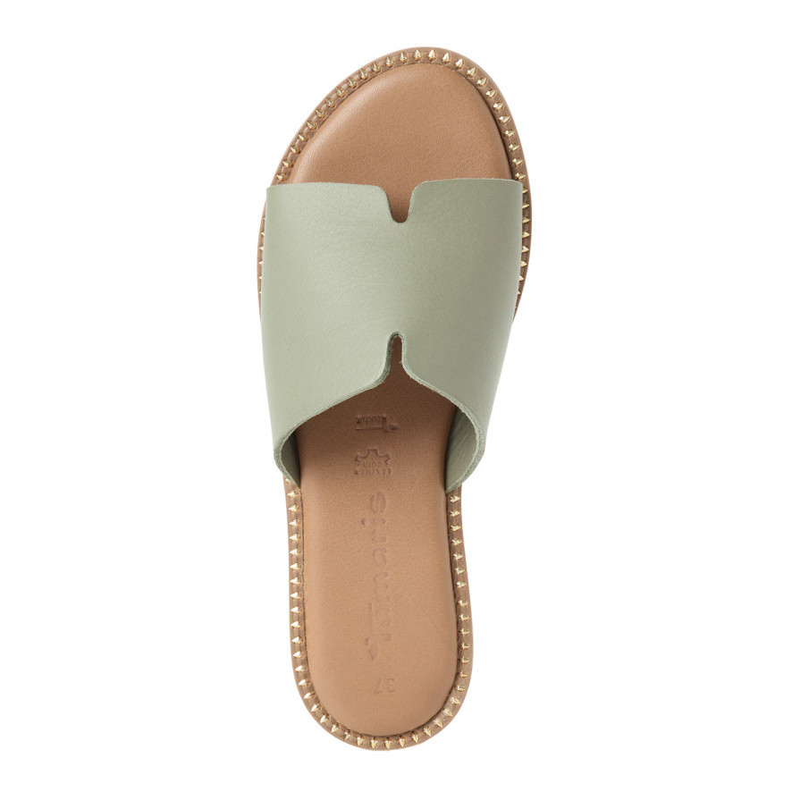 detail Dámské nazouváky TAMARIS 27135-42-722 zelená S6