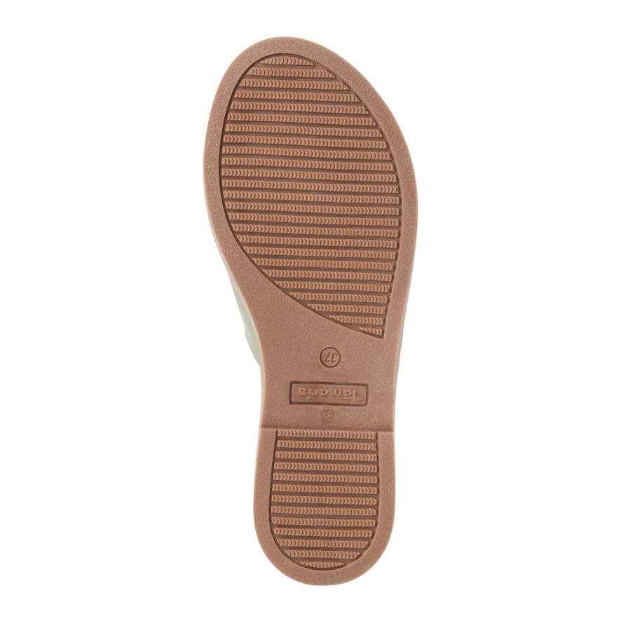 detail Dámské nazouváky TAMARIS 27135-42-722 zelená S6