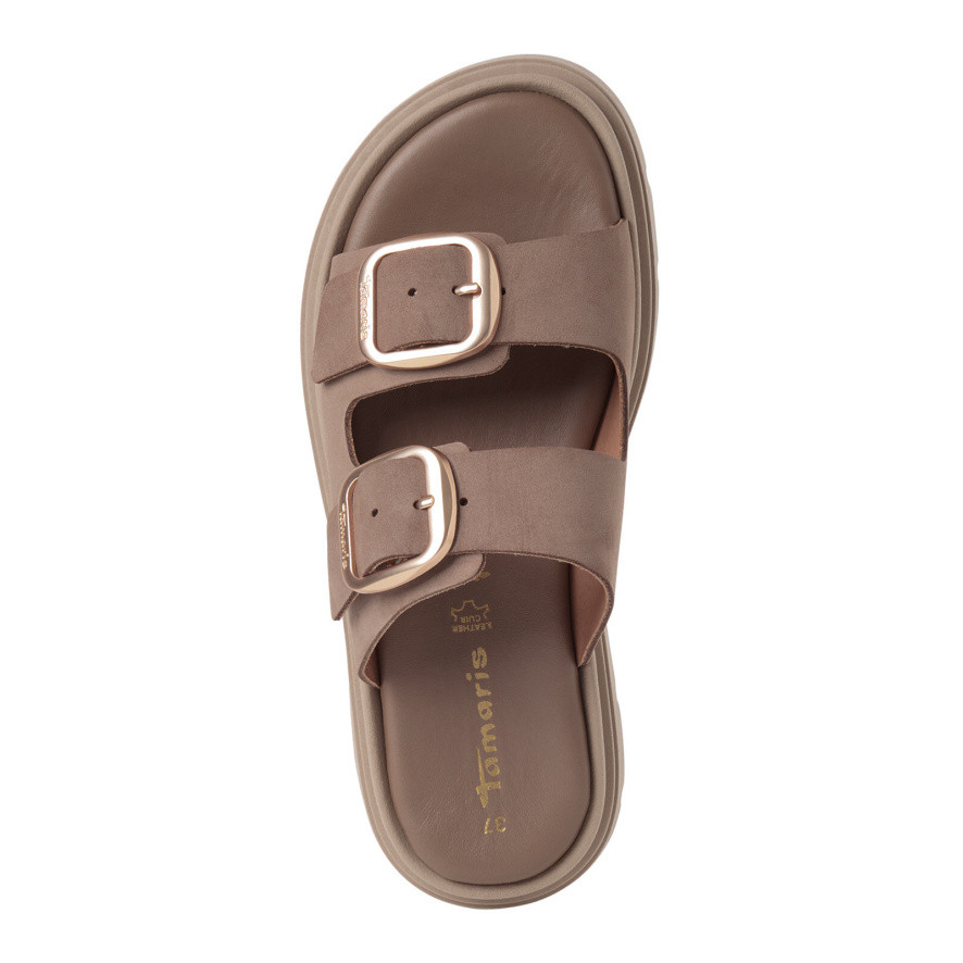 detail Dámské nazouváky TAMARIS 27239-42-353 béžová S6