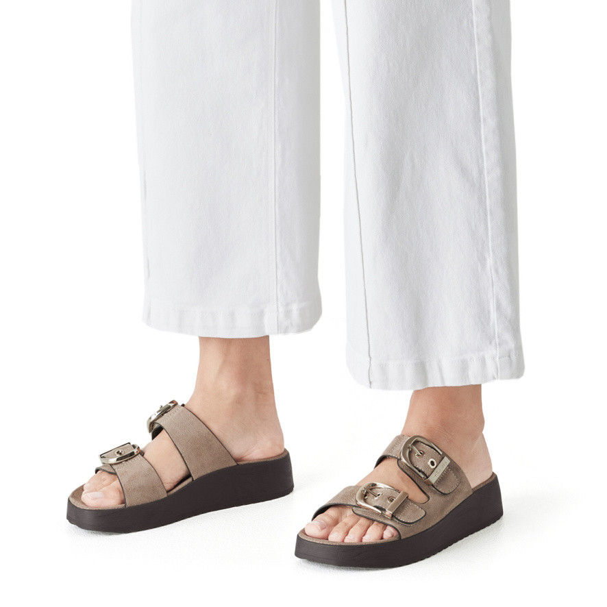 detail Dámské nazouváky TAMARIS 27416-46-341 šedá S6