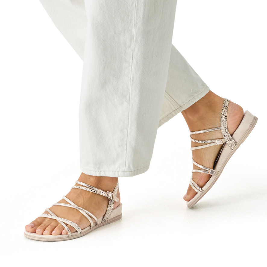 detail Dámské sandály TAMARIS 28103-42-271 béžová S6