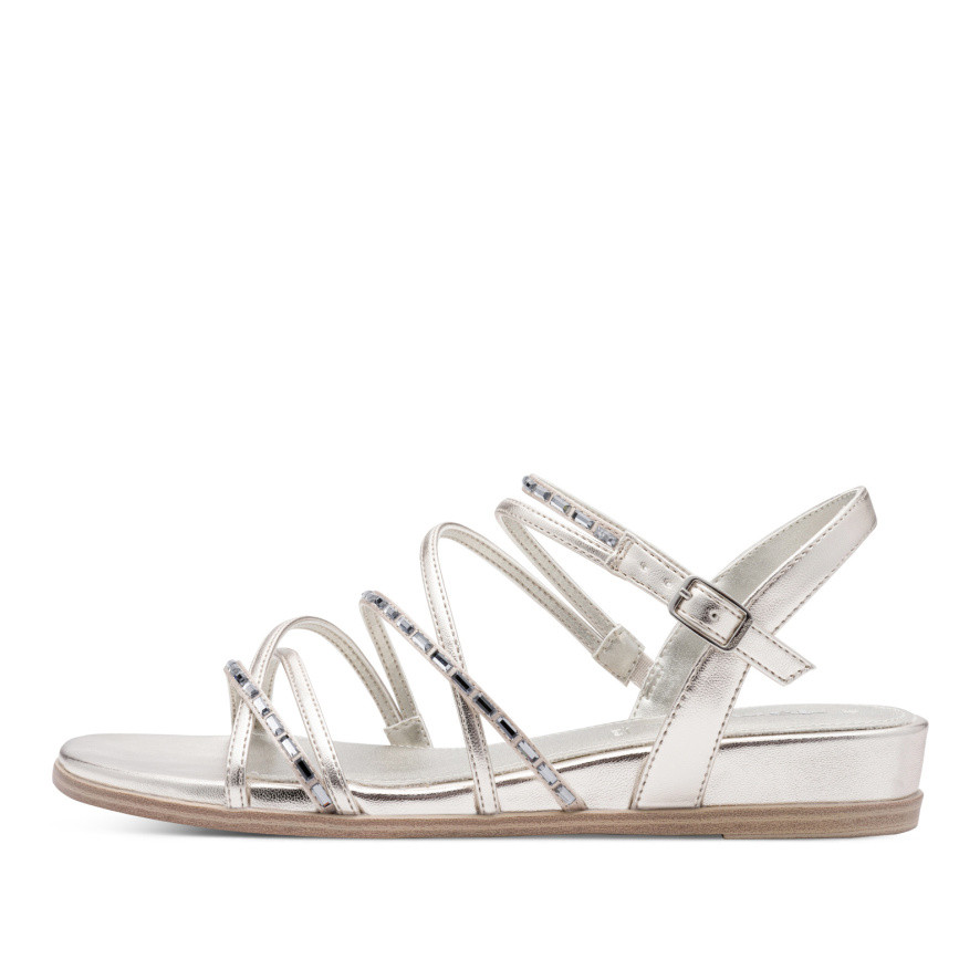detail Dámské sandály TAMARIS 28103-42-957 stříbrná S6