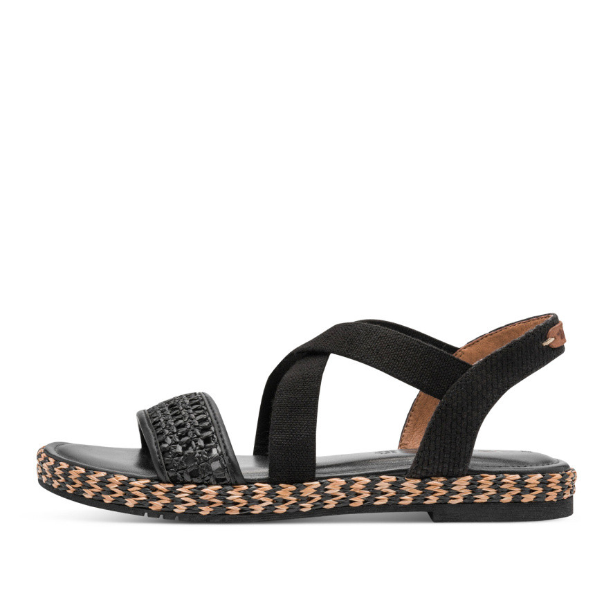 detail Dámské sandály TAMARIS 28110-44-0A1 černá S6