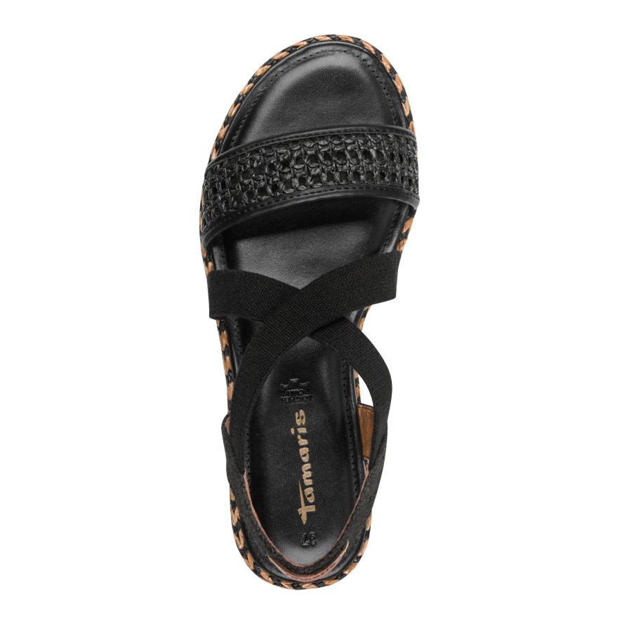 detail Dámské sandály TAMARIS 28110-44-0A1 černá S6