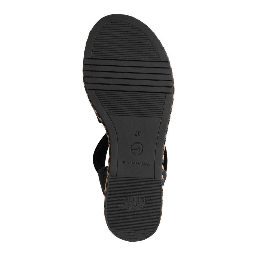 detail Dámské sandály TAMARIS 28110-44-0A1 černá S6