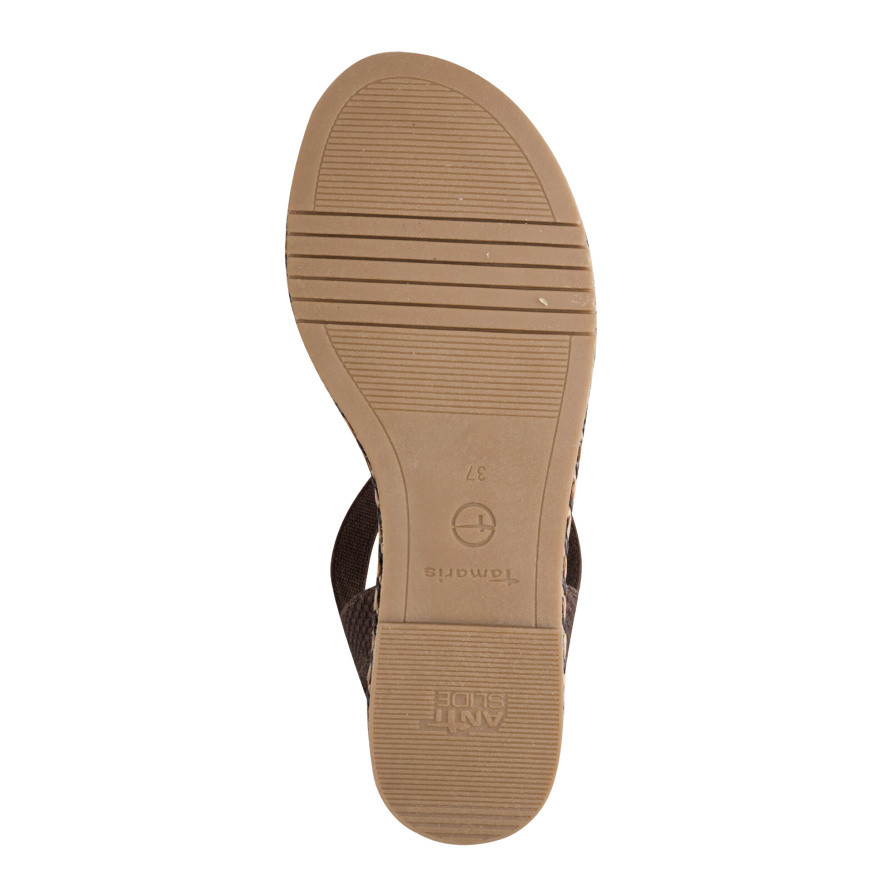 detail Dámské sandály TAMARIS 28110-44-304 hnědá S6